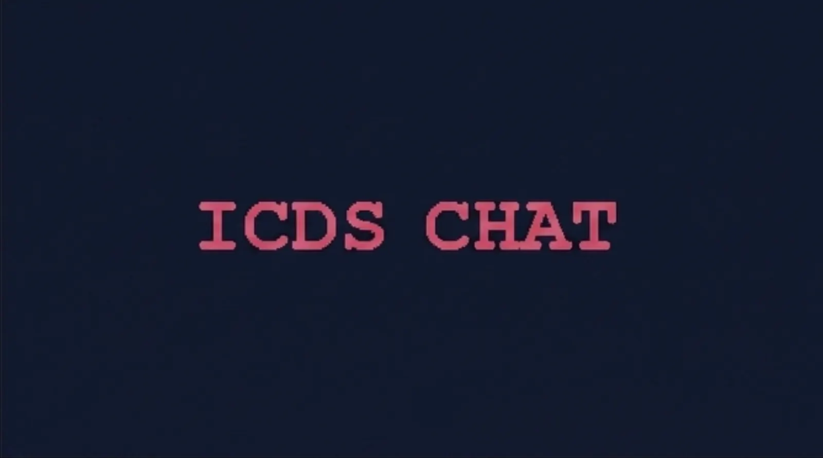 ICDS Chat System cover artwork